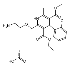amlodipine nitrate结构式