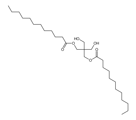 2,2-bis(hydroxymethyl)propane-1,3-diyl dilaurate结构式