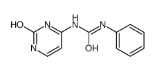 1-(2-oxo-1H-pyrimidin-6-yl)-3-phenylurea结构式