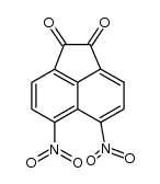 5,6-Dinitroacenaphthoquinone Structure