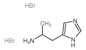 1-(3H-imidazol-4-yl)propan-2-amine dihydrobromide结构式