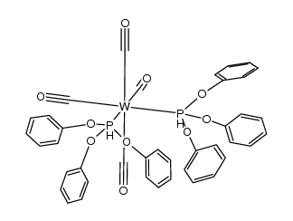 cis-[((PhO)3P)2W(CO)4]结构式