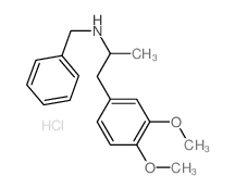 N-benzyl-3,4-DMA (hydrochloride) structure