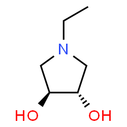 3,4-Pyrrolidinediol,1-ethyl-,(3S,4S)-(9CI) structure