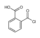 Benzoic acid, 2-(chlorocarbonyl)- (9CI) structure