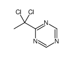 2-(1,1-dichloroethyl)-1,3,5-triazine Structure