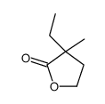 2-ethyl-2-methyl-4-butyrolactone结构式
