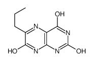 6-Propyl-2,4,7-pteridinetriol结构式