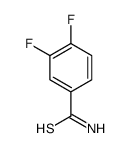 Benzenecarbothioamide, 3,4-difluoro- (9CI) picture