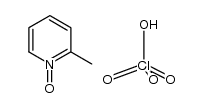 2-picoline N-oxide semiperchlorate结构式