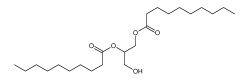 Dihexanoin Structure