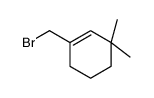 1-(bromomethyl)-3,3-dimethylcyclohexene Structure