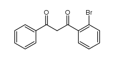 1-(2'-bromophenyl)-3-phenylpropane-1,3-dione结构式