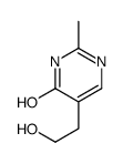 5-(2-Hydroxyethyl)-2-methyl-4(1H)-pyrimidinone结构式