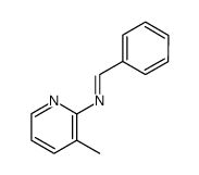 benzylidene-(3-methyl-pyridin-2-yl)-amine Structure