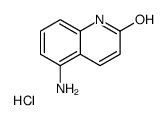 5-amino-1H-quinolin-2-one,hydrochloride结构式