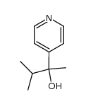3-methyl-2-(4-pyridinyl)-2-butanol Structure