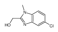 1H-Benzimidazole-2-methanol,5-chloro-1-methyl-(9CI) Structure