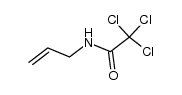 N-Allyl-2,2,2-trichloroacetamide Structure
