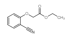 Ethyl 2-(2-cyanophenoxy)acetate ,96 structure