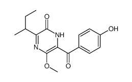 3-butan-2-yl-6-(4-hydroxybenzoyl)-5-methoxy-1H-pyrazin-2-one Structure