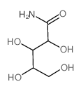 2,3,4,5-tetrahydroxypentanamide结构式