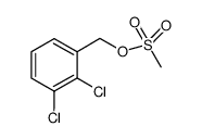 2,3-dichlorobenzyl methanesulphonate Structure