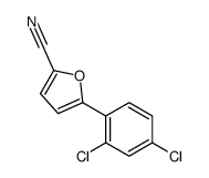 5-(2,4-dichlorophenyl)furan-2-carbonitrile结构式