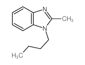 1H-Benzimidazole,1-butyl-2-methyl- structure