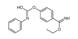 ethyl 4-(phenylcarbamoyloxy)benzenecarboximidate结构式