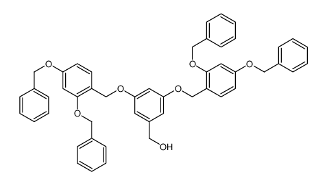 [3,5-bis[[2,4-bis(phenylmethoxy)phenyl]methoxy]phenyl]methanol结构式