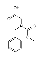 2-[benzyl(ethoxycarbonyl)amino]acetic acid Structure