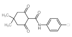 Cyclohexanecarboxamide,N-(4-chlorophenyl)-4,4-dimethyl-2,6-dioxo- picture