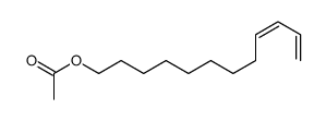 (Z)-dodeca-9,11-dienyl acetate结构式