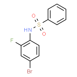 N-(4-Bromo-2-fluorophenyl)benzenesulfonamide picture