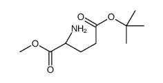 (S)-5-叔丁基 1-甲基 2-氨基戊二酸酯结构式