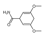 3-carbamoyl-1,5-dimethoxy-1,4-cyclohexanediene Structure