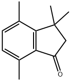 2,3-Dihydro-3,3,4,7-tetramethyl-1H-inden-1-one结构式