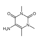 5-amino-1,3,6-trimethylpyrimidine-2,4-dione Structure