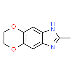 1H-[1,4]Dioxino[2,3-f]benzimidazole,6,7-dihydro-2-methyl-(9CI)结构式
