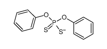O,O-diphenyl dithiophosphate Structure