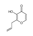 2-allyl-3-hydroxy-pyran-4-one结构式