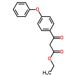 Ethyl 3-oxo-3-(4-phenoxyphenyl)propanoate structure