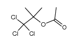 1,1,1-trichloro-2-methylpropan-2-yl acetate Structure