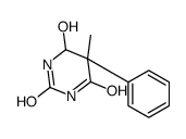 6-hydroxy-5-methyl-5-phenyl-1,3-diazinane-2,4-dione结构式