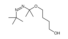 4-[2-(tert-butyldiazenyl)propan-2-yloxy]butan-1-ol结构式