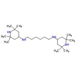 N,N'-Bis(2,2,6,6-tetramethylpiperidin-4-yl)hexane-1,6-diamine Structure
