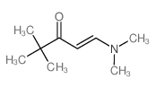 1-(Dimethylamino)-4,4-dimethylpent-1-en-3-one Structure