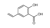 5-ethenyl-2-hydroxybenzoic acid Structure