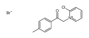 2-(2-chloropyridin-1-ium-1-yl)-1-(4-methylphenyl)ethanone,bromide结构式